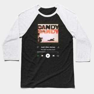 Stereo Music Player - Just Like Honey Baseball T-Shirt